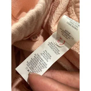 Aerie‎ Womens Peach High Waisted Fleece Jogger Sweatpants M Drawstring Pockets thumbnail 5