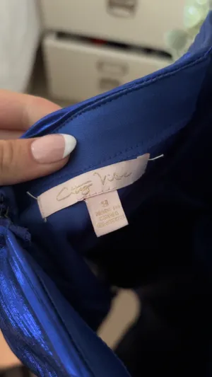 hoco/ formal dress Blue Size 9 thumbnail 3