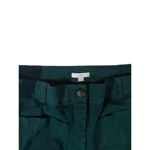 Loft Womens Dark Green Twill Utility Mini Skirt Size 10 Patch Pockets Chino thumbnail 3