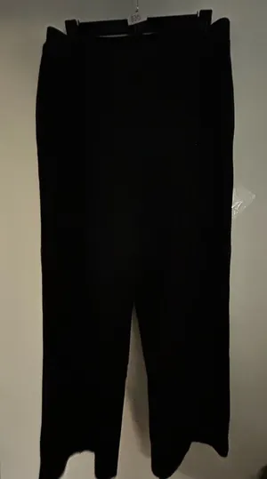 Studioworks Women’s Black Pull On Wide-Leg Pants Petite Medium thumbnail 1