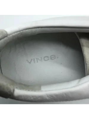 Vince Womens Sneakers Low Top Lace Up Leather White Size 6 thumbnail 5
