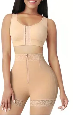 Mia’s Colombian Fajas Nude Shapewear Tummy Control Waist Trainer Butt Lifter L thumbnail 1