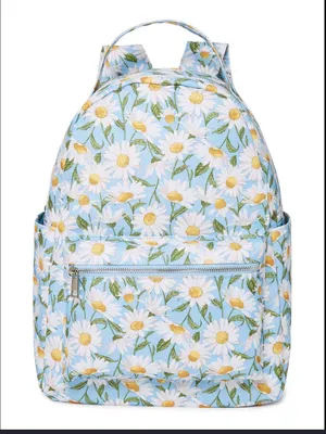 Daisy print backpack Blue thumbnail 1
