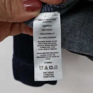 Ann Taylor Jacket Womens S Dark Blue Stretch Denim Trucker Excellent thumbnail 3