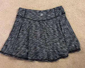 grey tennis skirt thumbnail 2