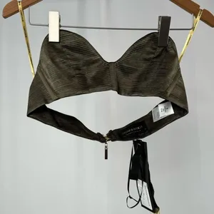 NWT Bronx and Banco x REVOLVE Luna Top in Khaki Size‎ Small thumbnail 4
