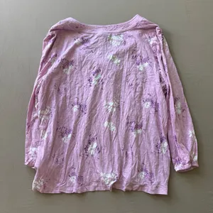 Style & Co. Floral Pintuck V-Neck Knit Top thumbnail 3