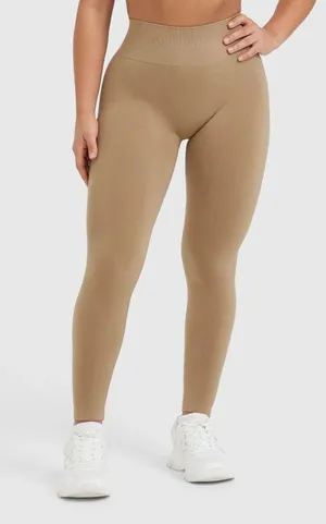 Oner Active EFFORTLESS SEAMLESS LEGGINGS Color: Dune Brown thumbnail 1