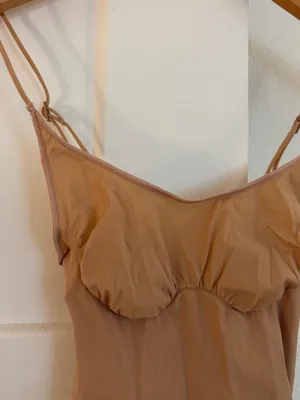 SKIMS Sheer Seamless Thong Bodysuit shapewear clay small (G21) NWT thumbnail 4