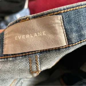 Everlane High Rise Medium Wash Skinny Jeans- Size 30 Regular thumbnail 8