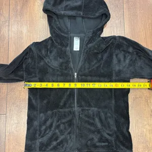 Patagonia Plush Synchilla Hoody Womens M Black Full Zip Fleece Jacket 20954 thumbnail 4