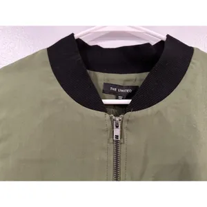 The Limited Green Bomber Jacket Large L thumbnail 3