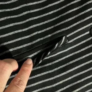 Sandro Studio blazer jacket black striped stretchy buttons petite medium‎ chic thumbnail 5