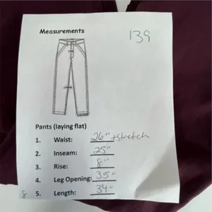 Lululemon High-Rise Reveal 7/8 Tight Leggings Dark Adobe Red Size 6 Yoga Running thumbnail 11