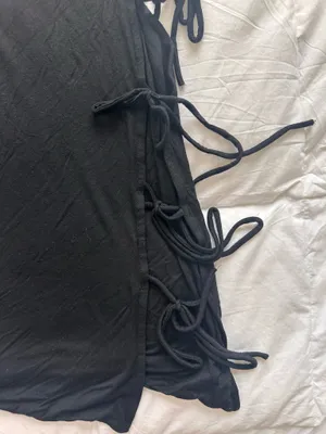 Tiger Mist Black Mini Dress Strappy thumbnail 2