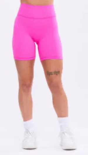 Buffbunny Legacy shorts in vibrant pink, size XXL thumbnail 1