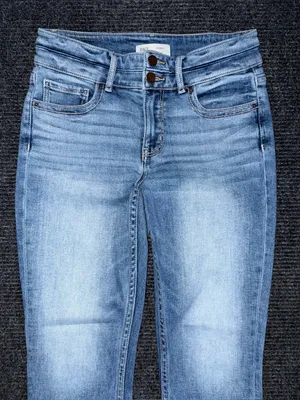 Buckle BKE Gabby Curvy High Rise Tailored Bootcut Stretch Jeans 28x31.5 ABK591R thumbnail 4