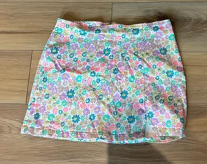 Wild Fable Floral Mini Skirt Size 10 Y2K thumbnail 1