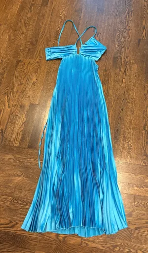 Blue maxi dress Size 4 thumbnail 1