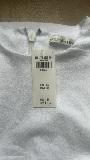 Abercrombie Dress Mini White Linen thumbnail 4