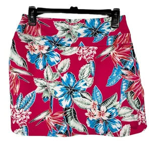 Tommy Bahama Golf Small Mini Skort Floral Stretch Pockets Quick-Dry Wicking UPF thumbnail 4