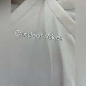 Outdoor Voices White Racerback Slip Dress thumbnail 3