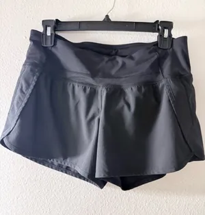 NWOT black Lululemon shorts thumbnail 1