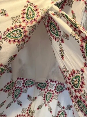 Love Riche NWOT Beautiful Print Faux Wrap Maxi Skirt with Lining thumbnail 4
