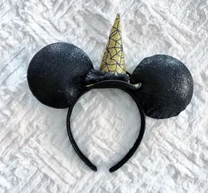 Disney Halloween Witch Minnie Mouse Ears thumbnail 1