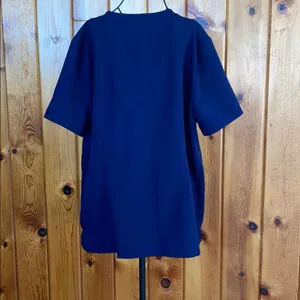 Figs Catarina one pocket scrub top women’s nurse scrubs navy blue Size XL thumbnail 8