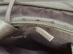 Nike Black Backpack with Front Pocket and Adjustable Straps thumbnail 9