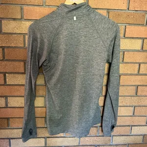 Nike Dri-Fit Athletic Athleisure Gym Running Half Zip Pullover Gray Size Small thumbnail 6