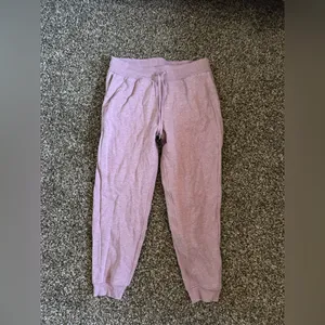 Lululemon Scuba High-Rise Jogger Pant Sz 12 in‎ Heathered Pink Taupe thumbnail 4