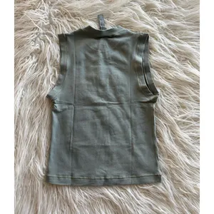 Skims Cotton Jersey Mock Neck Tank Mineral Size XS thumbnail 3