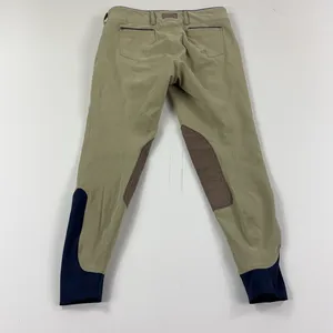 Dover Saddlery Riding Breeches 28 Beige Knee Patch Stretch Equestrian Pants thumbnail 3