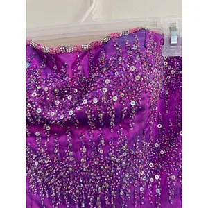 Previous Formals Blue‎ Prom Dress A Line Formal Gown Size 4 Princess thumbnail 6