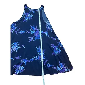 Rails Anya Dress in Navy Wisteria Sz S floral silky smooth‎ soft thumbnail 6