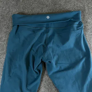 Lululemon Wunder Under High Rise Leggings Teal Dark Green Size 8 Activewear thumbnail 10