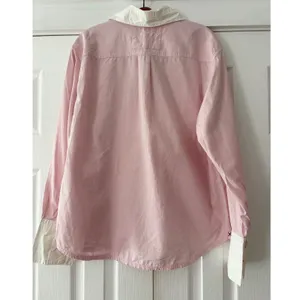 Free People We The Free Prairie Mauve Pink Cotton Button Down Shirt OB2094218 M thumbnail 2