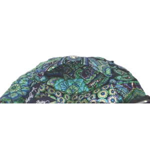 Vera Bradley‎ Blue Rhapsody Paisley Crossbody Blue Green Floral Adjustable Strap thumbnail 6