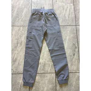 FIGS Scrub Pants Womens XXS Gray Charlotte 21 Pocket Slim Jogger Nursing Tech thumbnail 4