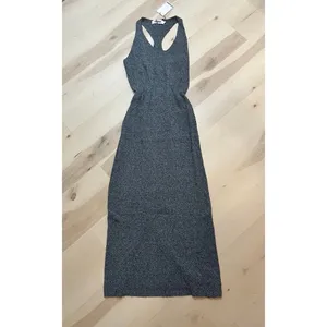 Anthropologie NWT Rumored Women Medium Smoke Heather Lakeville Knit Maxi Dress thumbnail 3