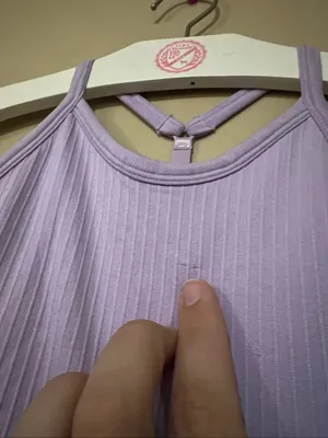 90 Degrees Purple Rib Seamless Tank Top Woman’s Size Medium New With Flaws thumbnail 5