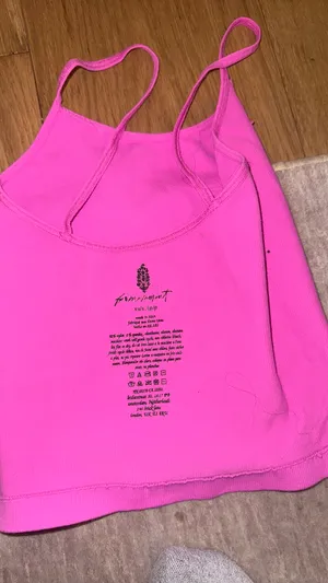 Pink free people movement tank top thumbnail 2