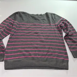 Tommy-hilfiger Women's striped sweater pima cotton boxy thumbnail 6