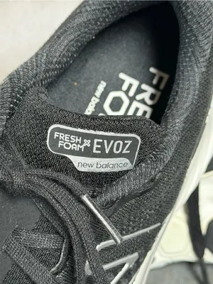 New Balance Fresh Foam X EVOZ V3 Women's Sneakers Black/Silver Metallic Size 9B thumbnail 6