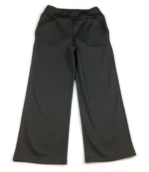 Black Stretchy Warm Fleece Lined Pants Size XL thumbnail 1