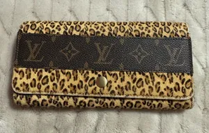 Leopard Monogram Continental Wallet thumbnail 1