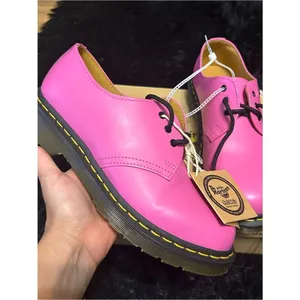DR MARTENS 1461 pink leather lace up oxfords shoes women’s 7 new thumbnail 2