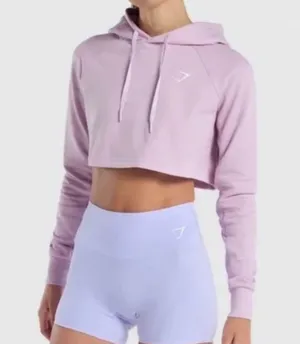 Gymshark Cropped Training Hoodie size medium thumbnail 1